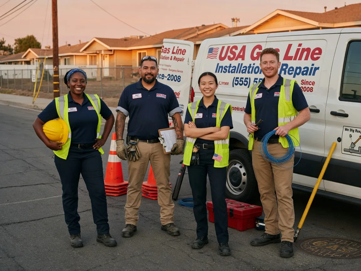 Gas Line Installation company in Los Ebanos, TX